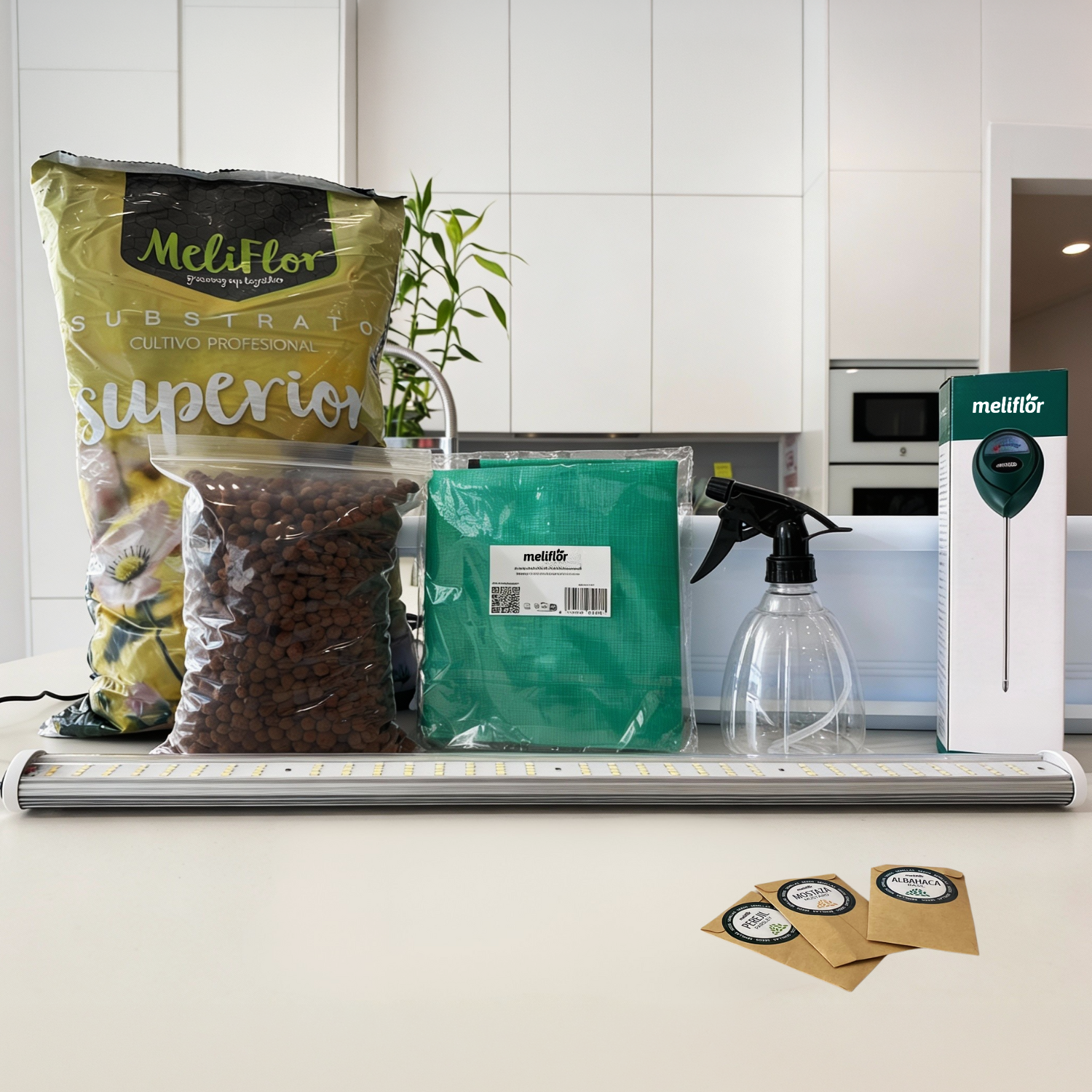 Kit Meliflor Garden Kitchen + Iluminación