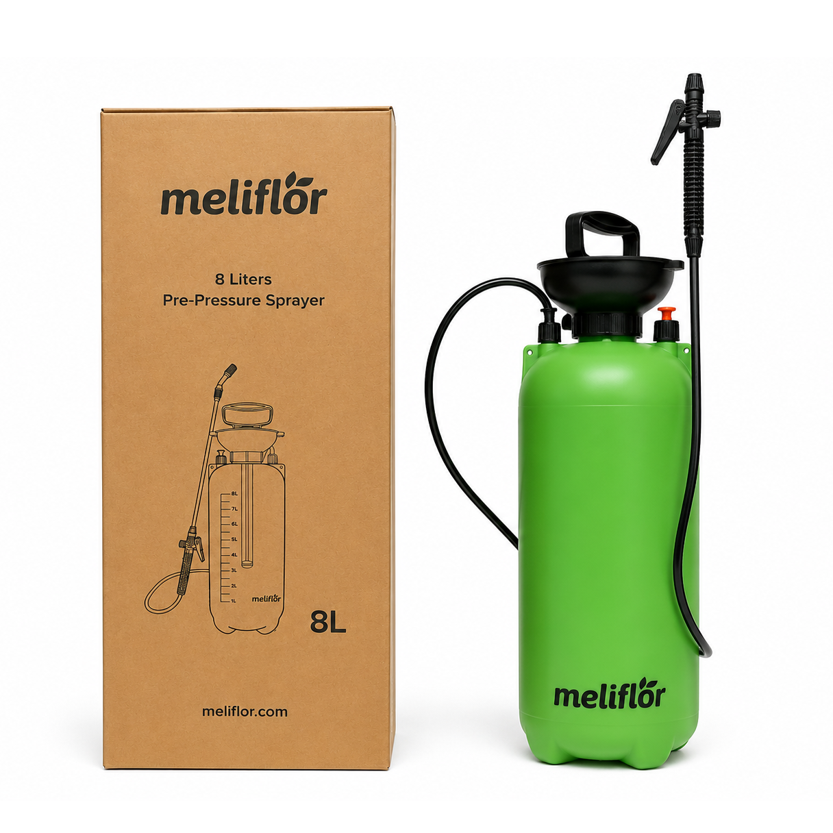 Meliflor Pulverizador Presión Previa 8L