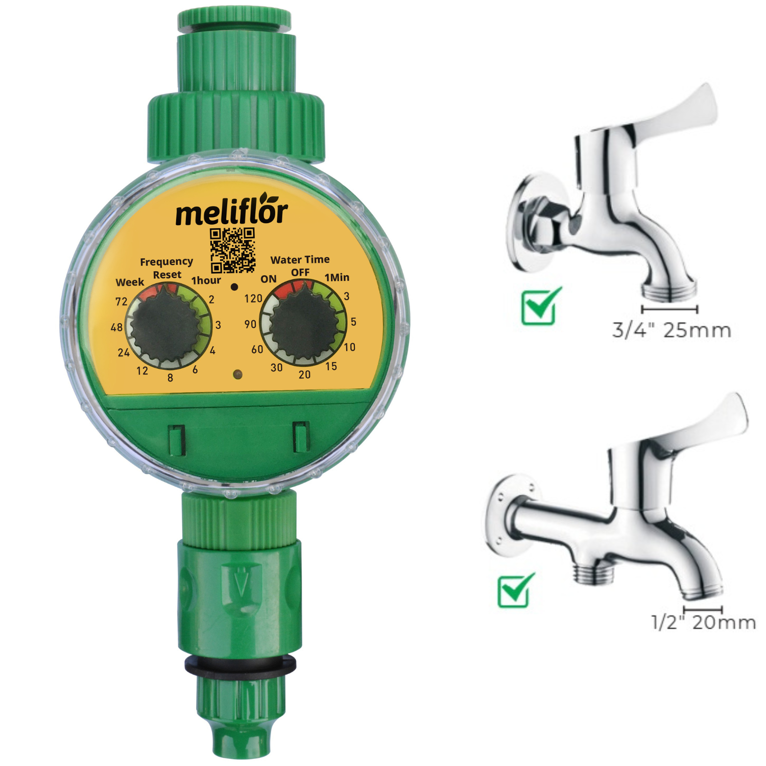 Meliflor HomeLine Programador de Riego Universal